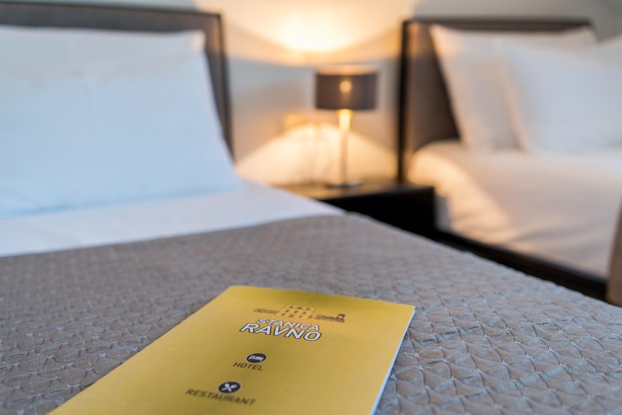 Hotel Stanica Ravno ภายนอก รูปภาพ